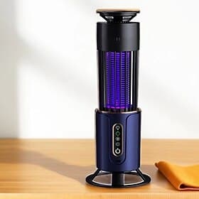 Zapper Outdoor, Mosquito Zapper Outdoor Indoor with LED Light, Mosquito Zapper Rechargeable Fly Killer, Flying Insects Zapper Outdoor, ABS Plastic Outer