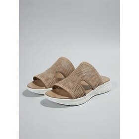 Women's Slip-On Mesh Slides - Lightweight Breathable Comfort Sandals for Casual Wear  Outdoor Activities