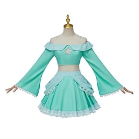 Plumber Video Game Princess Galaxy Princess Starry Princess Star Princess Costume Movie Anime Cute for Women's Adults Halloween Masquerade Club Anime Expo