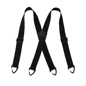 Men's 3-Clip Suspenders Hidden Suspender Under Clothes with 3 Snap Loop (3.8cm wide) Y-Back Adjustable Work Mountaineering Strap Outdoor Men's Mountaineering B thumbnail 2