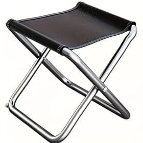 2Pcs Mini Folding Stool, Lightweight Portable Collapsible Camping Stool, Multifunctional Foldable Chair For Outdoor Adventures, Travel, Camping, Fishing, Beach