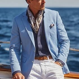 Homme Blazer en lin Col cranté Mode Léger Couleur Unie Blazer Blazer en lin Blanche Rose Claire Bleu Ciel Coupe sur mesure à boutonnage simple à 2 boutons