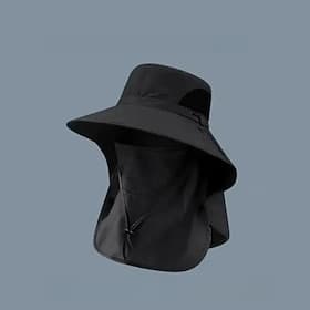 Fisherman's Hat Detachable Outdoor Fishing Face Covering Neck Protection Sun Hat for Summer – Wide Brim UV Protection, Unisex Outdoor Sun Hat for Hiking, Fishi
