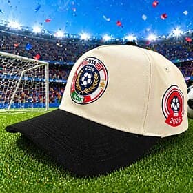 World Soccer Cup 2026 Hat USA Canada Mexico 2026 Embroidered Baseball Cap, Adjustable Unisex Soccer Fan Hat, Game Day  Outdoor Sports Accessory