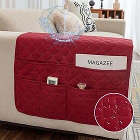 sofa oppbevaringslomme vanntett og oljetett sofa armlen håndkle magasin fjernkontroll sofa hvilestol armlen diverse management bag