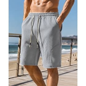 Men's Running Shorts Athletic Shorts Gym Shorts Sports Shorts Drawstring Pocket Shorts Casual Daily Outdoor Summer Spring Quick Dry Lightweight Moisture Wickin