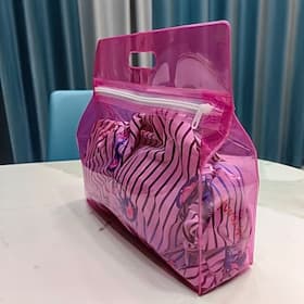 EVA Swimming Bag Beach or Pool Travel Wet Dry Storage Bag - Zipper Closure, Lightweight and Portable, Stores Swimwear, Towels, and Travel Essentials