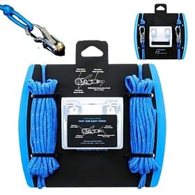 6-Pack Outdoor Paracord Adjusters, Rope Roller Tensioner with Locking Buckle, Cord Tightening Tool with Heavy-Duty Tie Down for Camping, Boating, Truck Cargo,