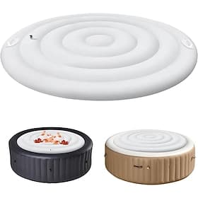 Inflatable Hot Tub Cover Energy Saving Lid for Outdoor Hot Tub,Windproof Rain-Proof Cover Protector for Hot Tubs SaluSpa Coleman Spa