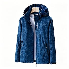 Per uomo Giacca a Vento Giacca softshell Giacca da escursionismo Esterno Impermeabile Antivento Asciugatura Rapida Traspirante Abbigliamento da trekking Abbigl