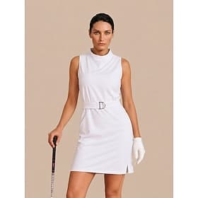 weißes ärmelloses Damenkleid, Damenbekleidung, Outfits, Kleidung