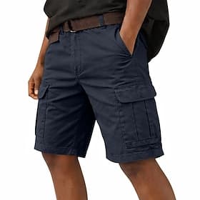 Homme Pantalon cargo Shorts cargo Shorts Short décontracté Avec Poches Taille Élastique Poches multiples Uni Couleur Pleine Court Occasionnel Extérieur Vêtemen thumbnail 2