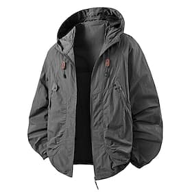 Unisex Windjacke Wanderjacke UV-Schutzjacke Außen Wasserdicht Sonnenschutz Schnelltrocknend Atmungsaktiv Wanderoutfits Wanderbekleidung Sommer Frühling Jacke W
