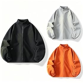 Per uomo Giacca a Vento Giacca softshell Giacca da escursionismo Esterno Impermeabile Antivento Asciugatura Rapida Traspirante Abbigliamento da trekking Abbigl thumbnail 3