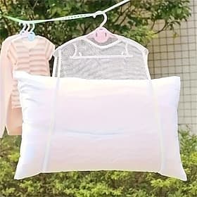 Multi-Functional Hanging Drying Net Bag For Pillows, Plush Toys, Sweaters And Irregular Items, Breathable Mesh Storage Organizer For Laundry And Air Drying, Sp