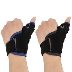 Thumb Spica Splint for De Quervain's Tenosynovitis Relief - Adjustable Thumb  Wrist Stabilizer for Arthritis, Trigger Thumb, and Sprains - Breathable Support B