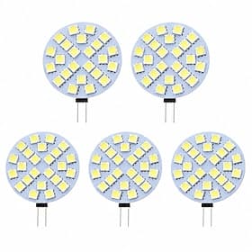G4 LED Stiftsockel 1W-3W, Dimmbar 10W-30W Ersatz Halogenbirne 12V, 3000K/6000K,G4-Bi-Pin-Sockel 5
