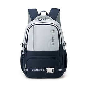 Student's Backpack for School, Large Capacity Multi-Compartment Waterproof Polyester Bag, Ergonomic Padded Straps, Adjustable Chest Buckle, Laptop/Tablet Stora thumbnail 2