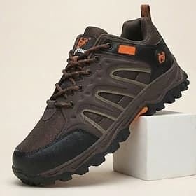 Men's Vintage Casual Daily Outdoor PU Leather Fabric Comfortable Slip Resistant Flexible Lace-up Black Brown Gray Summer Spring All Seasons