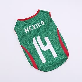 [Maillot de football pour animaux] Maillot pour animaux 2026, uniforme de football pour chien et chat, gilet, t-shirt confortable en tissu respirant.