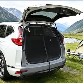 Moustiquaire magnétique pour coffre de voiture, idéale pour le camping et les pique-niques d'été. Moustiquaire aérée anti-moustiques pour les voyages en voitur