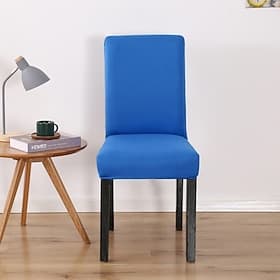 Set of 1/4/6 Dining Chair Covers, Stretch Parsons Chair Slipcovers, Removable Washable Kitchen Chair Protector for Home Banquet