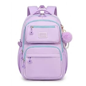 Student School Backpack, Large Capacity Multi-Compartment Bookbag, Waterproof Polyester Laptop Daypack, Multi Colors, Perfect for High School, College, Travel, thumbnail 3