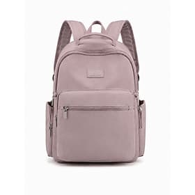 Women's Minimalist Laptop Backpack, Lightweight Water-Resistant School  Work Backpack with Large Front Pocket for College, Travel and Daily Commute