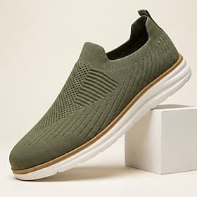 Men's Fashion Accessories Fashion Daily Outdoor Walking Knit Breathable Slip-on Black Blue Green Summer Spring
