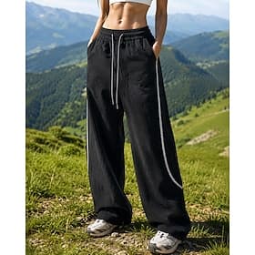 Femmes Pantalons de Combat Pantalons Cargo Pantalons de randonnée Pantalon imperméable Été Printemps Automne Extérieur Coupe régulière Coupe-vent Séchage Rapid thumbnail 3
