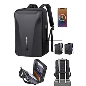 Large Capacity Student Backpack for Boys, Multi-Layer School Bag with Laptop Sleeve, Waterproof Polyester Travel Backpack, Ergonomic  Comfortable, Blue/Black/G