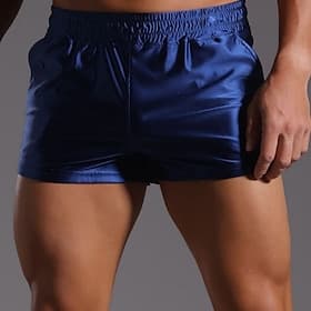Homme Shorts Shorts d'été Shorts de plage Short décontracté Avec Poches Taille Élastique Uni Confort Respirant Court Extérieur Plage Vacances Vacances Mode Kak