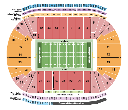 2026 Michigan Wolverines Football Season Tickets (Includes Tickets To All Regular Season Home Games)
