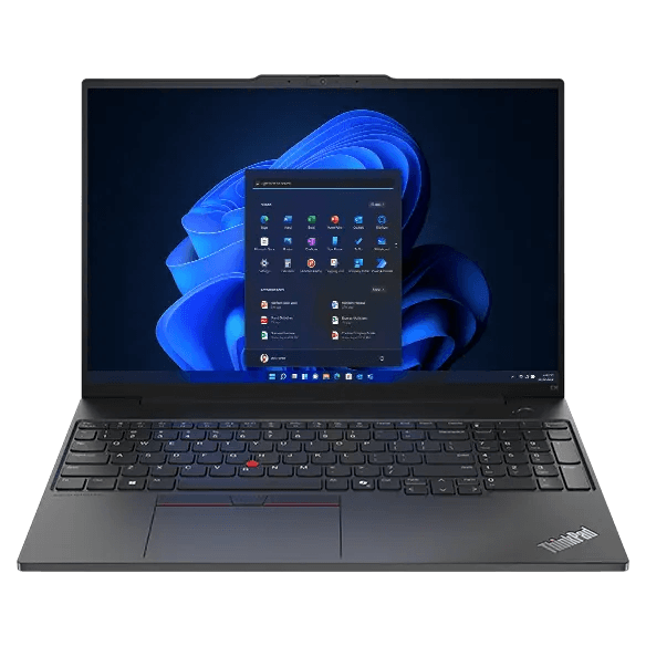 Lenovo ThinkPad E16 - AMD Ryzen 5, 16 GB RAM, 512 SSD, Graphite Black - Business Laptop - AMD Ryzen™ 5 7535HS - 512 GB SSD | 21M5R000R0