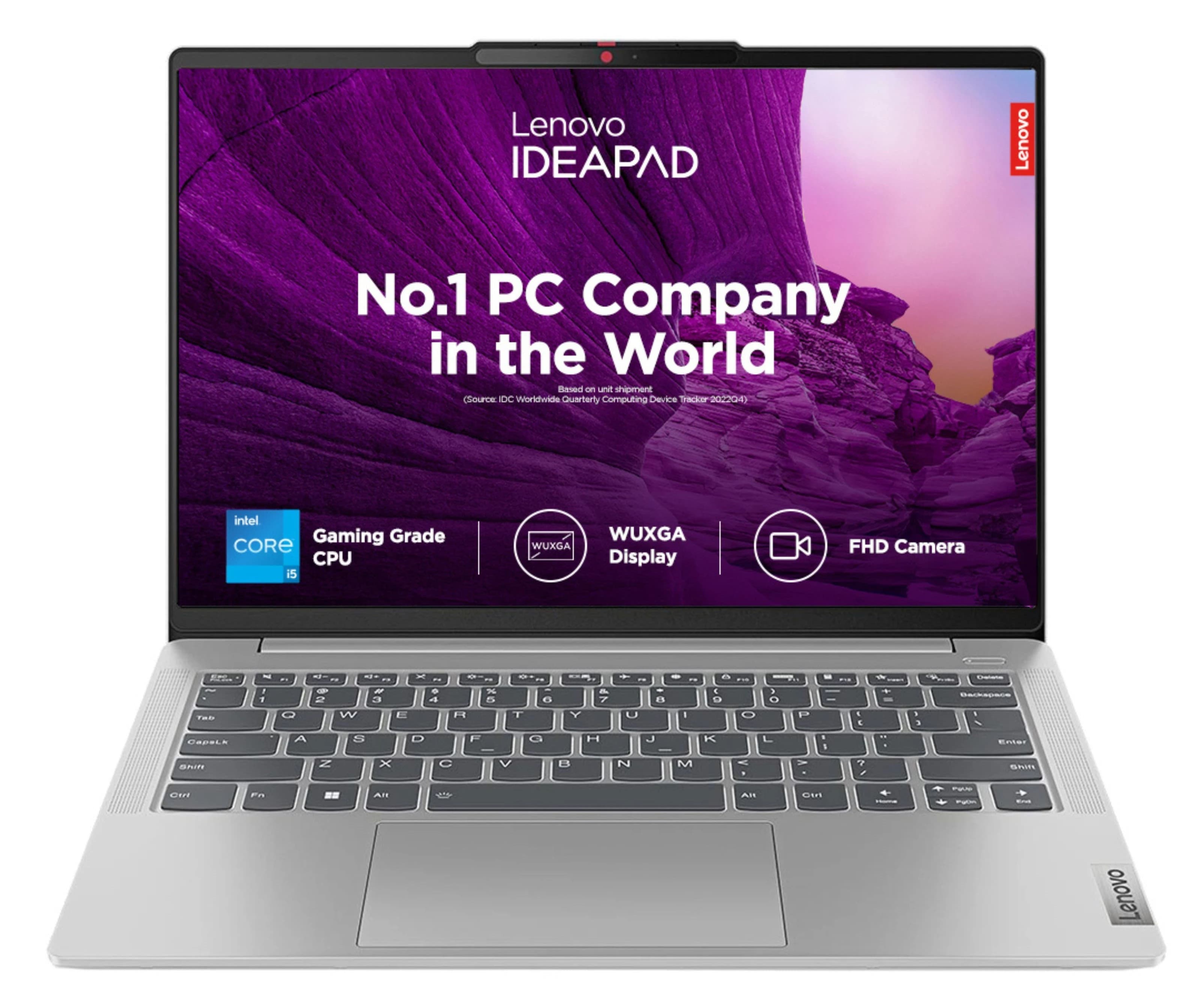 Lenovo IdeaPad Slim 5- Intel i5, 16 GB RAM, 1 TB SSD, Cloud Grey - Laptop - Intel® Core™ i5 - 1 TB SSD - 16 GB RAM - Windows 11 Home | 83BFXA04IN