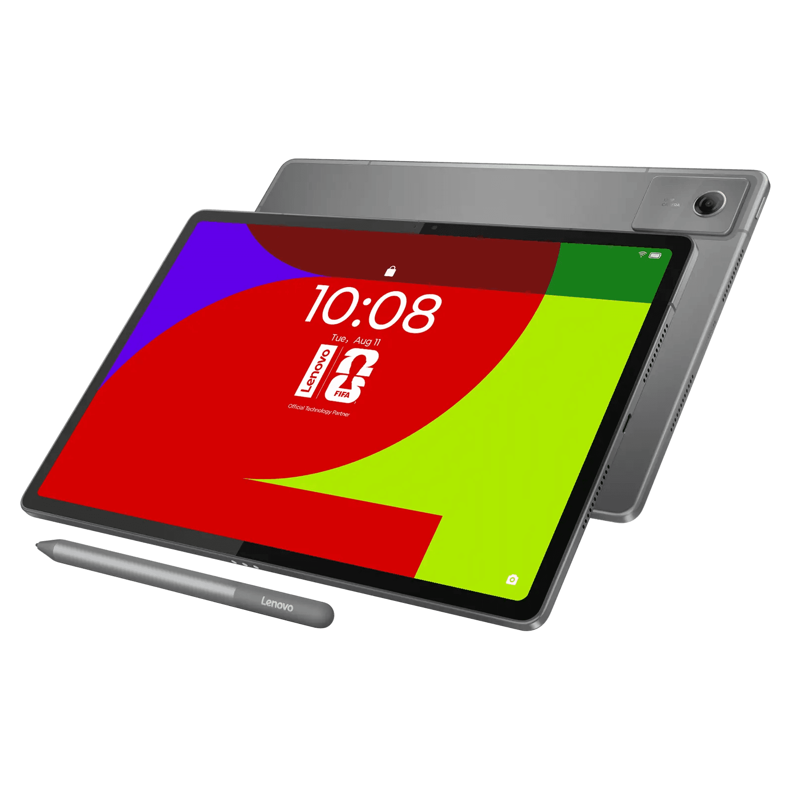 Lenovo Idea Tab Plus 30.73 cms, Luna Grey - Tablet - MediaTek Dimensity 6400 - 256 GB - 8 GB RAM - Android 15 or Later | ZAGF0149IN