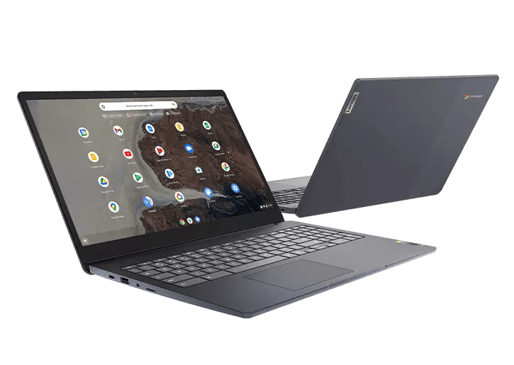 Lenovo IdeaPad 3 Chrome 15 - N4500, 8 GB RAM, 128 SSD, Arctic Grey - Laptop - Intel® Celeron® N4500 - 128 GB - 8 GB RAM - Chrome OS | 82N4XA01HA