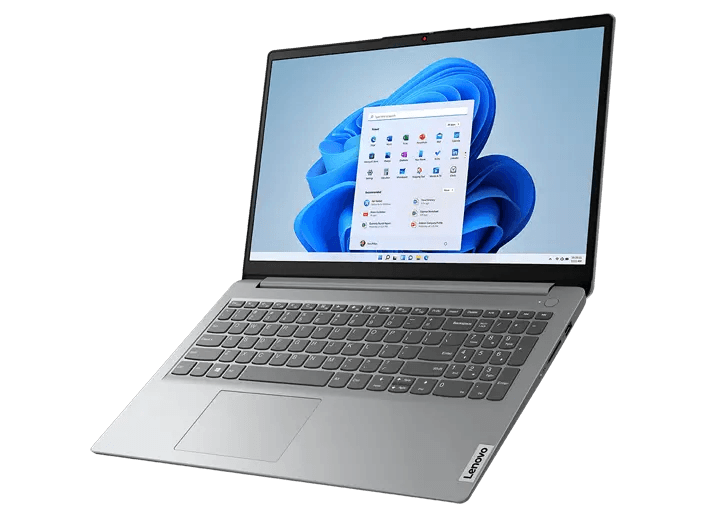 Lenovo IdeaPad 1 15" - N4500, 8 GB RAM, 512 SSD, Cloud Grey - Laptop - Intel® Celeron® N4500 - 512 GB SSD - 8 GB RAM - 15 in | 82LXXA07IN
