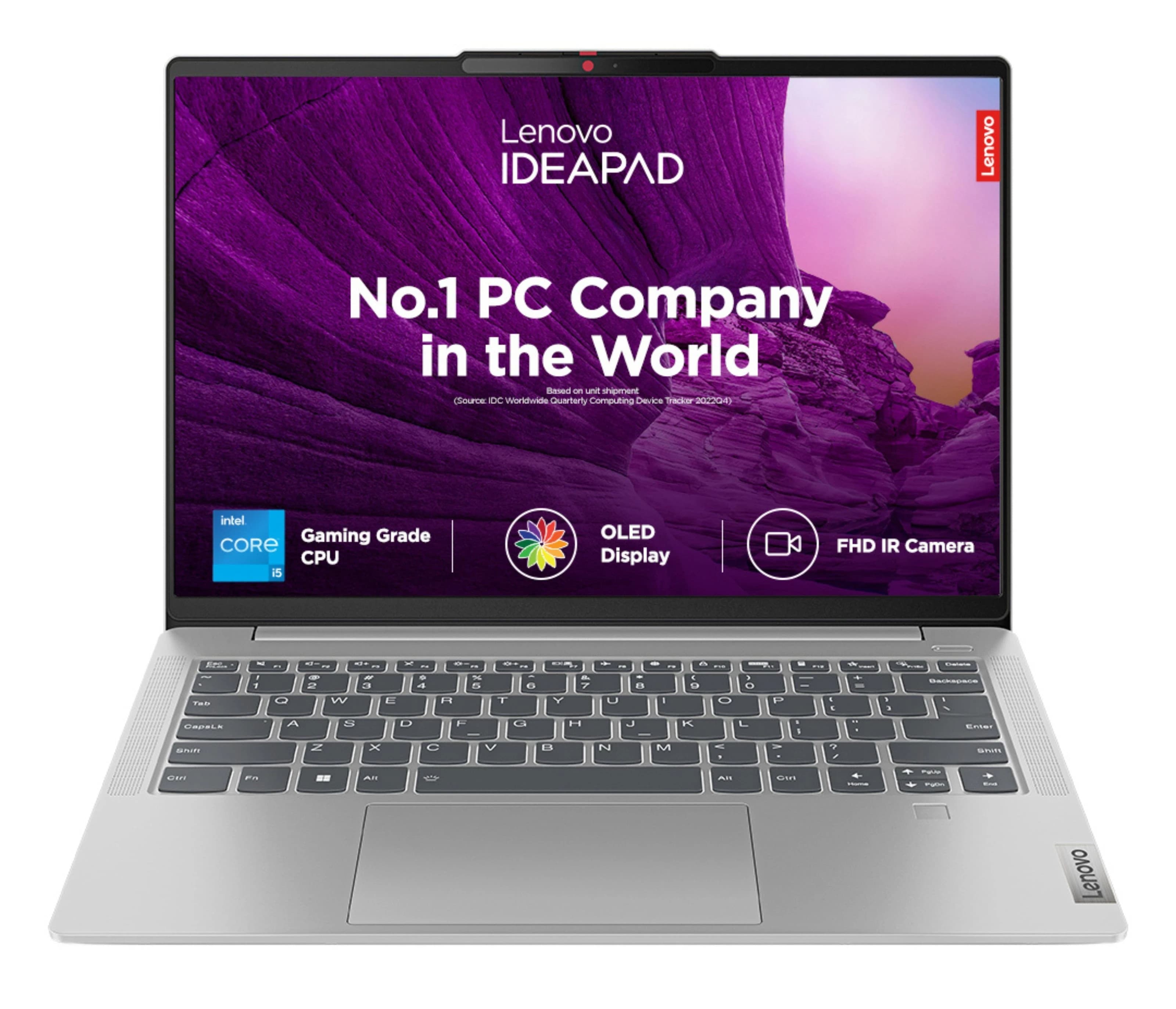 Lenovo IdeaPad Slim 5- Intel i5, 16 GB RAM, 1 TB SSD, Cloud Grey - Laptop - Intel® Core™ i5 - 1 TB SSD - 16 GB RAM - Windows 11 Home | 82XDXA08IN