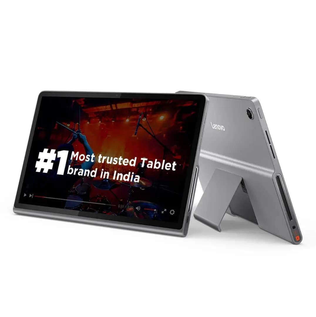 Lenovo Tab Plus 29.21cms, Luna Grey - Tablet - MediaTek Helio G99 - 128 GB - 8 GB RAM - Android 14 or Later | ZADX0098IN