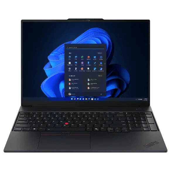 Lenovo ThinkPad E16, Eclipse Black - Business Laptop - AMD Ryzen™ 7 250 - 512 GB SSD - 16 GB RAM - Windows 11 Home | 21SUS4SJ00