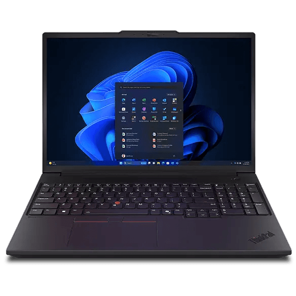 Lenovo ThinkPad P16v Gen 3, Black - Business Laptop - Intel® Core™ Ultra 7 255H - 512 GB SSD - 16 GB RAM - 40.64cms  | 21RTCTO1WWIN1