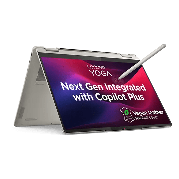 Lenovo Yoga 7, Seashell - Laptop - Intel® Core™ Ultra 7 256V - 1 TB SSD - 16 GB RAM - Windows 11 Home | 83JQR000R0