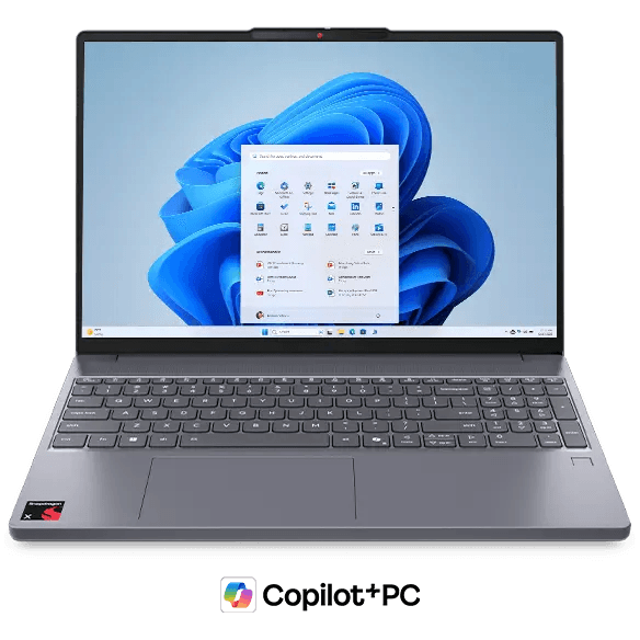 Lenovo IdeaPad Slim 3 15" - Snapdragon X, 16GB RAM, 512GB SSD Copilot+ PC, Luna Grey - Laptop - Snapdragon X X1 - SSD - 15 in | 83N3X00IR1