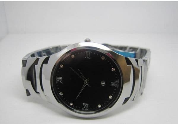 Free shipping fashion Men's luxury watches tungsten steel couple Quartz watch RA13