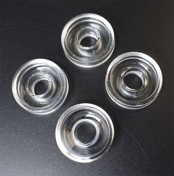 Replacement Quartz Dish for Hybrid Titanium Quartz Nail bowl titanium nail durable and Pure good taste from quartz dish In stock