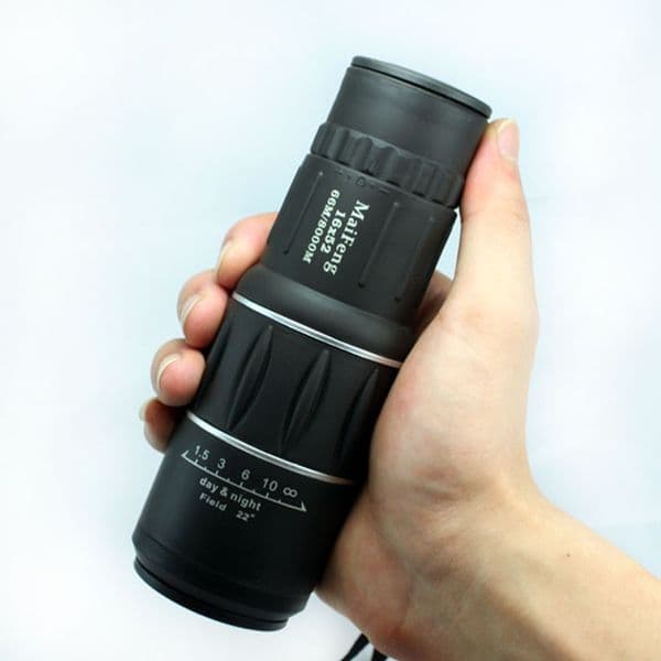Freeshipping HD 16x52 Monocular Telescope 16x Zoom Binoculars 66M/8000M adjustable telescope