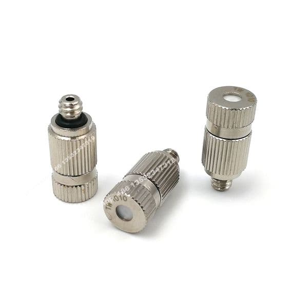 YS Fog misting nozzles metal High pressure garden water fog mist micro nozzle