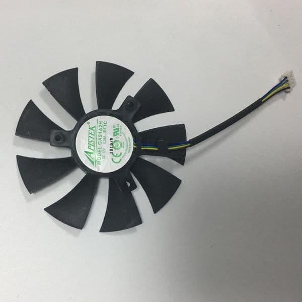 85mm GA91A2H -PFTC 12V 0.35A 4Wire GTX1060 ti GTX960 GTX1070MINI Graphic Card Fan GA91A2H-PFTC 40mm Holes Size