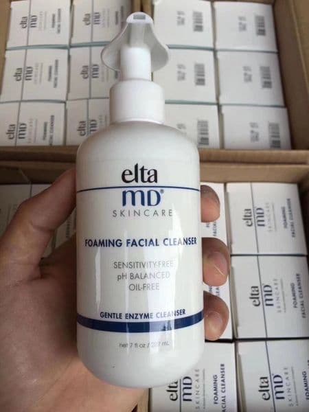 Drop Elta MD Foaming Facial Cleanser Skincare Senstivity PHBalanced Oil Face clean Cream 207ml in stock3891028